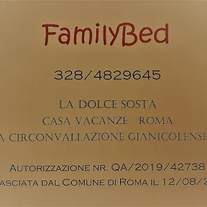 Familybed Monteverde-vaticano Ferienhaus Rom